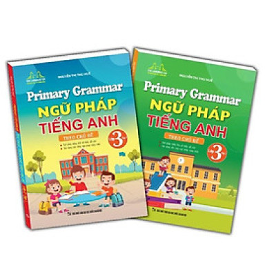 Sách Combo Ngữ pháp tiếng anh theo chủ đề lớp 3 (2 Tập)