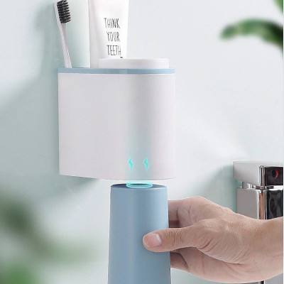 Giá để bàn chải đánh răng kèm 2 ly E1905 - Hàng chính hãng