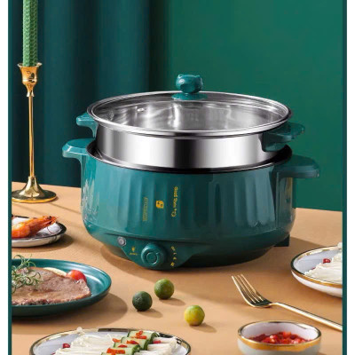 Nồi Lẩu Điện Cao Cấp 2 Tầng Loại Tốt – Nấu Lẩu, Hấp Thực Phẩm, Xào Rau Thịt Dễ Dàng, ĐÈN TRANG TRÍ, ĐỒNG HỒ TREO TƯỜNG