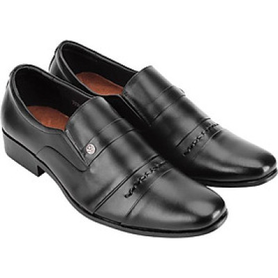 Giày Tây Nam Huy Hoàng HT7175 - Đen