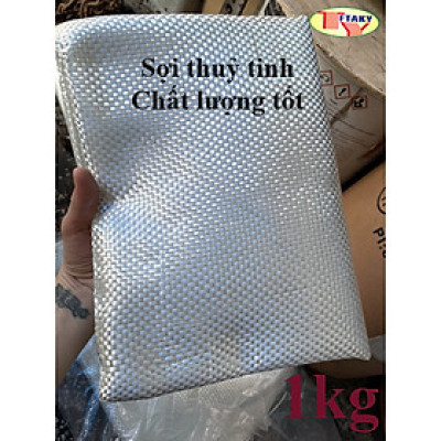 Vải Thủy Tinh - Sợi Thủy Tinh - Làm Khuôn Composite 1kg