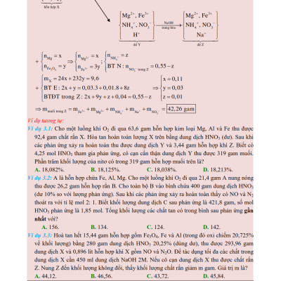 VƯỢT VŨ MÔN 25 NGÀY CHINH PHỤC ĐỀ THI TRẮC NGHIỆM HÓA HỌC_KV