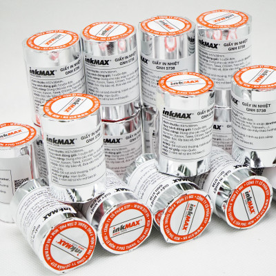 Giấy in nhiệt K57x38 - Giấy in Bill K57 - Giấy in hóa đơn K57 - Dùng cho các dòng máy in: XPRINTER, EPSON, BIXOLON, COGNITIVE, BIRCH, YAMAFUJI,C USTOM, SUPER PRINTER, TOPCASH, ANTECH, DATAPRINT, APOS, TAWA PRP, ATP