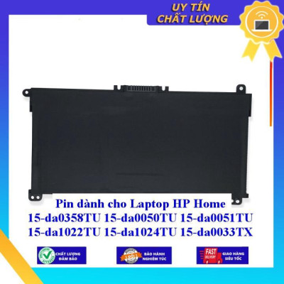 Pin dùng cho Laptop HP Home 15-da0358TU 15-da0050TU 15-da0051TU 15-da1022TU 15-da1024TU 15-da0033TX - Hàng Nhập Khẩu New Seal