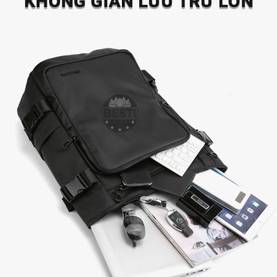 Balo Nam Chống Thấm, Chống Nước, Thời Trang Cao Cấp Túi Du Lịch Đa Năng Tiện Lợi Thương Hiệu Besti Y02- Hàng Chính Hãng