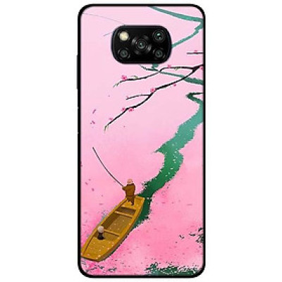 Ốp lưng dành cho Xiaomi Poco X3 mẫu Dòng Sông Hồng