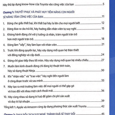 Nghệ Thuật Làm Việc Tuyệt Vời Của Toyota (PN)