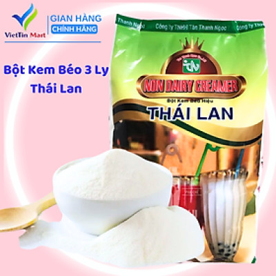 Bột kem béo 3 ly Thái Lan pha trà sữa gói 1kg