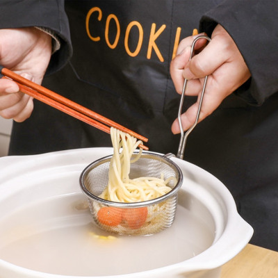 Combo 02 dụng cụ vớt lọc thực phẩm inox Echo Misokoshi Ø10cm - Hàng nội địa Nhật Bản |#Mẫu Mới|