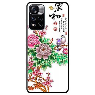 Ốp lưng dành cho Xiaomi Redmi Note 11 Pro 5G ( Bản Nội Địa ) - Hoa Mẫu Đơn