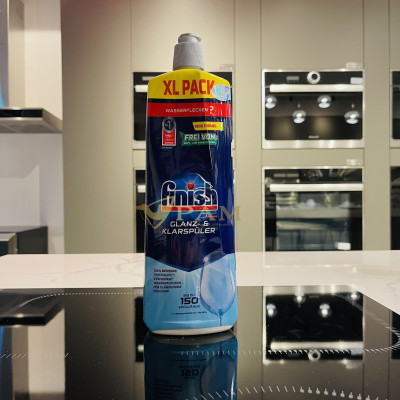 Combo Viên rửa bát Finish Classic 100 viên hương chanh + Muối Finish 4kg + Nước làm bóng Finish 750ml