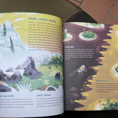 (Sách tranh minh hoạ màu) THÁM HIỂM AMAZON – Sangma Francis - Như Yến dịch – Nhà xuất bản Kim Đồng (sách mới 2022) (bìa mềm)