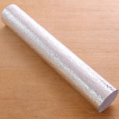 Cuộn 2m X 40cm Giấy Dán Bếp Tráng Nhôm Chống Dầu Mỡ, Trang Trí Nhà Bếp