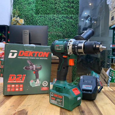 MÁY KHOAN 3 CHỨC NĂNG PIN 21V DEKTON D21-MK13T - HÀNG CHÍNH HÃNG