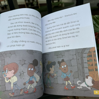 BỘ SÁCH THÁM TỬ SHERLOCK NHÍ - Pascal Prévot, Art Grootfontein – Trương Quang Tuấn dịch – NXB Trẻ