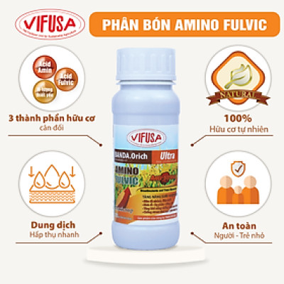 BANDA.Orich - Phân bón Amino Fulvic chai 250ml