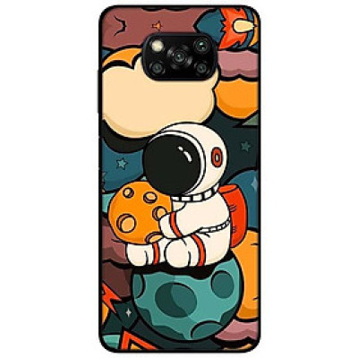 Ốp lưng dành cho Xiaomi Poco X3 mẫu Ôm Vũ Trụ