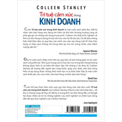 Trí Tuệ Cảm Xúc Trong Kinh Doanh - Bí Quyết Kết Nối Và Thu Phục Khách Hàng Hiệu Quả -  Colleen Stanley - Nguyễn Tư Thắng dịch - (bìa mềm)