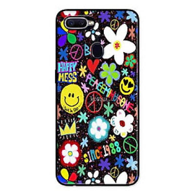 Ốp Lưng in cho Realme 2 Pro Mẫu Hoa Cúc Mess - Hàng Chính Hãng