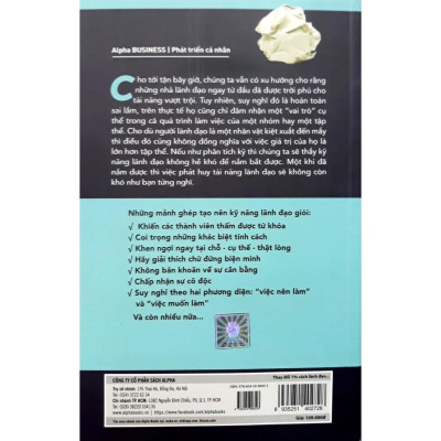 Thay Đổi 1 Phần Trăm Cách Lãnh Đạo 99 Phần Trăm Đạt Thành Công - Bản Quyền
