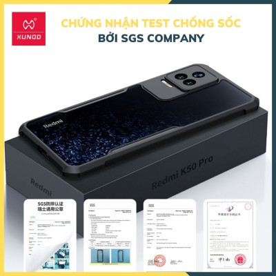Ốp lưng chống sốc XUNDD cho k50, k50 pro bảo vệ camera - hàng nhập khẩu