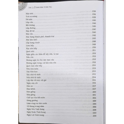 Sách - Lỗ Ban Kinh Toàn Thư - Tác Phẩm Kinh Điển Về Thuật Chọn Ngày Tốt, Phong Thuỷ Kiến Trúc Trung Hoa Cổ Đại - Bìa Cứng - Minh Thắng