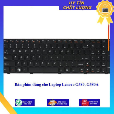 Bàn phím dùng cho Laptop Lenovo G580 G580A - Hàng Nhập Khẩu New Seal