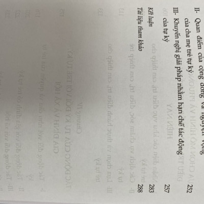 Nghiên cứu trẻ tự kỷ ở Hà Nội trong bối cảnh nhận thức và ứng phó của Gia đình, Xã hội