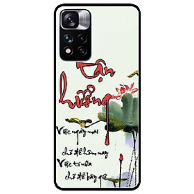 Ốp lưng dành cho Xiaomi Redmi Note 11 Pro 5G ( Bản Nội Địa ) mẫu Thư Pháp Tận Hưởng