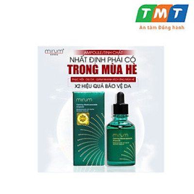 [HÀNG CHÍNH HÃNG] Ampoule tinh chất dịu da, cấp ẩm Mirum mỹ phẩm Hàn Quốc 50ml