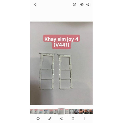 Khay SIM Vinsmart Live 4 / Joy 4 / Aris / Aris Pro / Star 3 / Star 5 / Joy 3 / Joy 2+ / Joy 1 / Joy 1+ –Zin New Chính Hãng