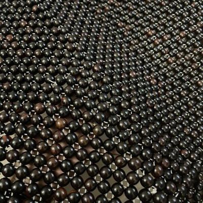 Chiếu Hạt Gỗ Trắc Bóng Hạt 1.2cm - Chiếu gỗ Mian ( video , hình thật )