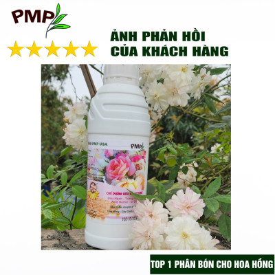 Phân Bón Hoa Hồng SOYMIC PMP Siêu Phân Bón Ủ Vi Sinh Từ Đậu Nành, Trứng, Chuối, Humic, Vi Lượng 1000ml
