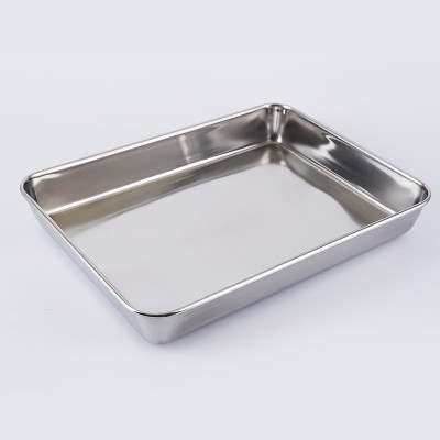 KHAY INOX 304 SÂU CAO CẤP – THIẾT KẾ HIỆN ĐẠI, BỀN BỈ & TIỆN DỤNG - KHAY INOX 304 CHỮ NHẬT NHIỀU SIZE,