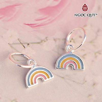 Charm treo hình cầu vồng nhỏ - Ngọc Quý Gemstones