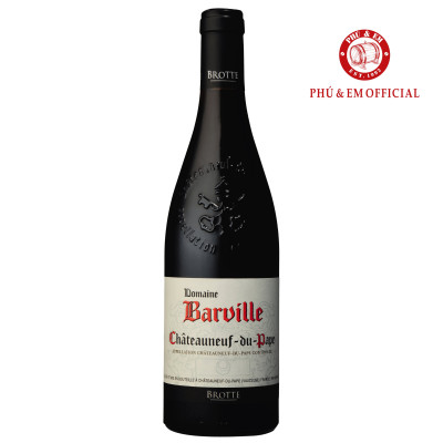 Rượu Vang Đỏ Pháp Chateauneuf du Pape Domaine Barville