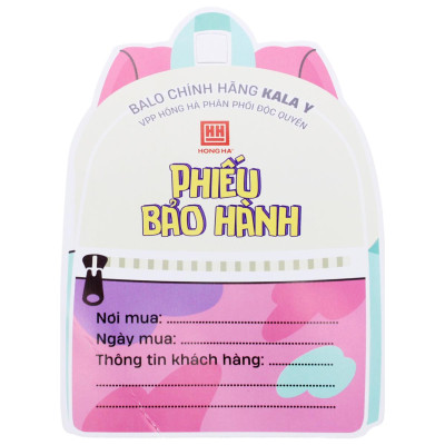 Ba Lô Chống Gù - Kala Y TC2256_BT.0040 - Màu Hồng - Tặng Kèm Túi Vải