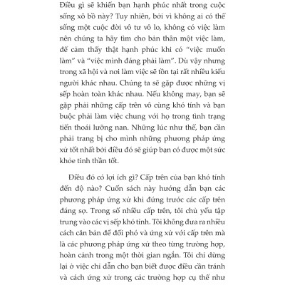 Thuật đọc tâm lý Sếp