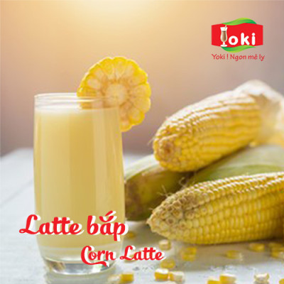 Latte bắp Yoki