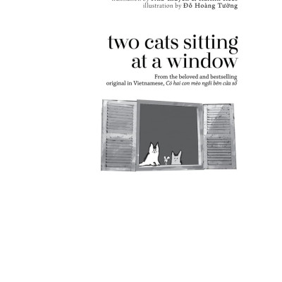 Sách - Two Cats Sitting At A Window