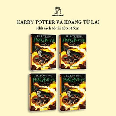 (Tập 6 - set 4 cuốn khổ nhỏ) HARRY POTTER VÀ HOÀNG TỬ LAI - J.K. Rowling - NXB Trẻ