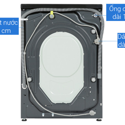 Máy giặt Aqua Inverter 8.5 kg AQD-A852J.BK - AQD-A852J(BK) - Hàng chính hãng - Chỉ giao HCM