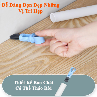 Cây Lau Tự Vắt Mini KUNBE Đa Năng Vệ Sinh Kính, Bếp, Gạt Nước Với Bông Lau Thấm Hút Tiện Lợi
