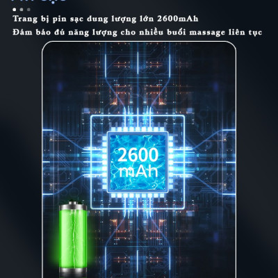 Gối Massage Hồng Ngoại, Máy Mát Xa Cổ Vai Gáy, Matxa Toàn Thân Nikio NK-135DC - Công Nghệ Xoa Bóp Chuyên Sâu, Sưởi Ấm Hồng Ngoại - Pin sạc