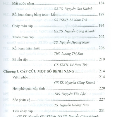 Thực Hành Cấp Cứu Nhi Khoa (Tái bản lần thứ hai, có sửa chữa và bổ sung) - GS.TS. Nguyễn Công Khanh, GS.TSKH, Lê Nam Trà đồng chủ biên