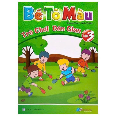 Sách - Bé Tô Màu Trò Chơi Dân Gian - Tập 1 Đến Tập 6
