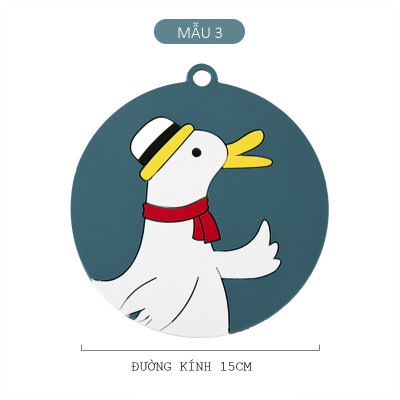 Miếng lót nhựa nhiều hình dễ thương