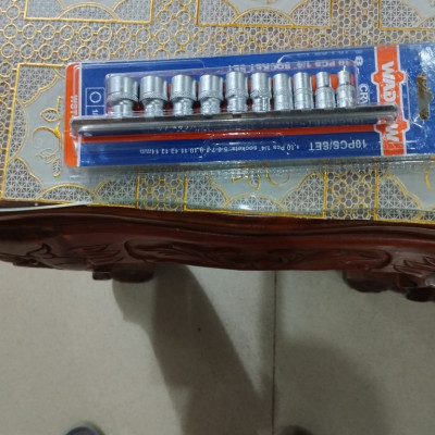 BỘ 10 ĐẦU TUÝP 1/4" WST4410 WADFOW - HÀNG CHÍNH HÃNG