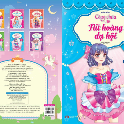 Bộ sách Dán hình công chúa (6 cuốn)