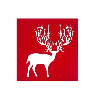 Thiệp 3D Tuần Lộc Rừng Thu – Thiệp Pop Up Độc Đáo, Sang Trọng, Tặng Noel, Sinh Nhật, Lễ Kỷ Niệm, A19